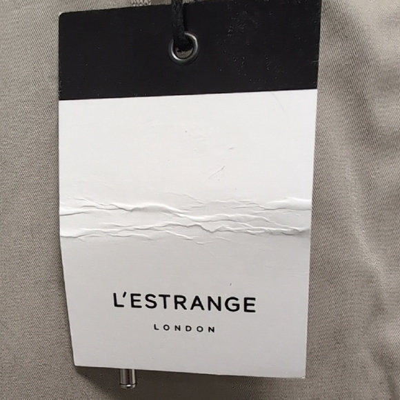 NWT L'Estrange The 24 Trouser Beige Size Small. - Picture 3 of 9